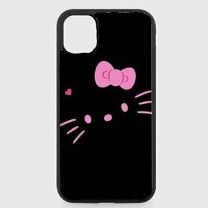 Black hello kitty phone case